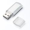 USBメモリ 4GB USB2.0 USB Aコネクタ キャップ式 シルバー