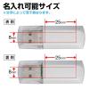 USBメモリ 4GB USB2.0 USB Aコネクタ キャップ式 シルバー