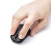 静音Bluetoothマウス ブルーLEDセンサー ダークシルバー