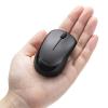 静音Bluetoothマウス ブルーLEDセンサー ダークシルバー