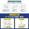 Type-C・USB3.2A接続デュアルHDMIドッキングステーション