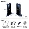 Type-C・USB3.2A接続デュアルHDMIドッキングステーション