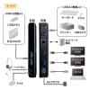 Type-C・USB3.2A接続デュアルHDMIドッキングステーション