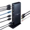 Type-C・USB3.2A接続デュアルHDMIドッキングステーション