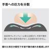 リストレスト付きマウスパッド 布素材 高さ18.5mm ブラック