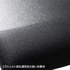 リストレスト付きマウスパッド 布素材 高さ18.5mm ブラック