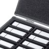 【アウトレット】USBメモリーケース 28本収納 シルバー