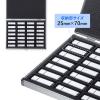 【アウトレット】USBメモリーケース 28本収納 シルバー