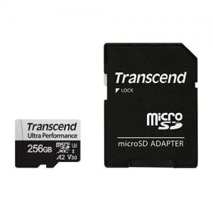 microSDXCカード 256GB Class10 UHS-I U3 A2 V30 ゲーミングカード SDカード変換アダプタ付 Transcend製