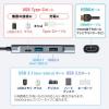 USB Type-Cハブ USB PD充電 60W対応 HDMI出力 MacBook iPad Pro対応 4K/30Hz USB Aポート アルミ ガンメタ