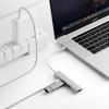 【在庫限り】USB Type-Cハブ USB PD充電 60W対応 HDMI出力 MacBook iPad Pro対応 4K/30Hz USB Aポート アルミ シルバー