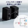 Bluetooth対応 アンプ内蔵スピーカー USB接続 ステレオミニプラグ接続 10W出力 ツイーター搭載