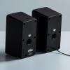 Bluetooth対応 アンプ内蔵スピーカー USB接続 ステレオミニプラグ接続 10W出力 ツイーター搭載
