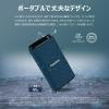 ポータブルSSD 2TB USB 20Gbps USB Type-C USB A 耐衝撃 IPX5 ネイビー Transcend iPhone 15 Pro/Pro Max 動作確認済み