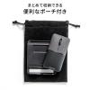 薄型モバイルマウス SLIMO Bluetooth 2.4GHzワイヤレス 静音ボタン USB充電式 ネイビー