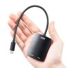 USB Type-C HDMI変換アダプタ 4K/60Hz HDR対応 PD100W  iPad Pro Air Nintendo Switch 有機ELモデル対応 ブラック