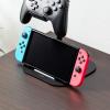 ゲームコントローラースタンド ゲームパッドスタンド ヘッドホンスタンド 収納スタンド ゲームスタンド タブレットホルダー付き ブラック