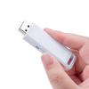 USBメモリ 32GB USB3.2 Gen1 ホワイト スライド式 高速データ転送 アクセスランプ ストラップ付き サンワサプライ製