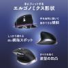 ワイヤレスマウス VELZA サイドホイール/高速スクロール Bluetooth/2.4GHz 無線 静音 左右スクロール USB充電式
