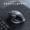 ワイヤレスマウス VELZA サイドホイール/高速スクロール Bluetooth/2.4GHz 無線 静音 左右スクロール USB充電式