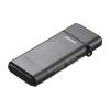 UHS-II対応 SD/micrカードリーダー USB-A & USB-C接続 USB 5Gbps ガンメタリック