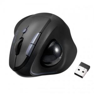 エルゴノミクス トラックボール 2.4GHz Bluetooth 5ボタン USB充電式