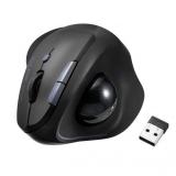 エルゴノミクス トラックボール 2.4GHz Bluetooth 5ボタン USB充電式