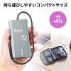 USB Type-Cモバイルドッキングステーション ロングケーブル 7in1 4K/30Hz対応 HDMI出力 SD/microSDカードリーダー UHS-II PD100W