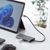 USB Type-Cモバイルドッキングステーション ロングケーブル 7in1 4K/30Hz対応 HDMI出力 SD/microSDカードリーダー UHS-II PD100W