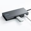 USB Type-Cモバイルドッキングステーション ロングケーブル 7in1 4K/30Hz対応 HDMI出力 SD/microSDカードリーダー UHS-II PD100W
