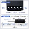 フィルムスキャナ 35mm ネガ デジタル化 ポジ対応 高画質 自動送り 7200dpi CCDスキャン ゴミほこり傷補正機能付き