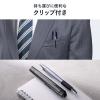 ペン型マウス Bluetooth ワイヤレス USB A USB-C接続 充電式 クリップ付き ブルー