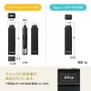 Lightning & USB Type-C USBメモリ 128GB MFi認証品 スイング式 iXflash