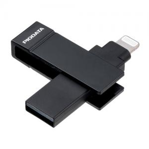 Lightning & USB-A USBメモリ 64GB MFi認証品 iPhone iPad Android 対応 パソコン 写真 動画 バックアップ スイング式 iXflash