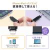 Lightning & USB-A USBメモリ 128GB MFi認証品 iPhone iPad Android 対応 パソコン 写真 動画 バックアップ スイング式 iXflash