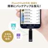 USB-C ＆ USB A USBメモリ 256GB MFi認証 iPhone iPad Android対応 写真 動画 バックアップ スイング式 iXflash