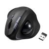 エルゴノミクス トラックボール 2.4GHz Bluetooth 5ボタン USB充電式