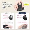 エルゴマウス 静音マウス コンボマウス 2.4GHz Bluetooth 5ボタン 充電式