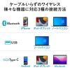 ペン型マウス ペンマウス Bluetooth ワイヤレス2.4GHz Type-A Type-C 充電式 800/1200/1600カウント 左手対応 スタンド付き