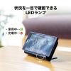 スマホクーラー 瞬間冷却 コンパクト 充電式 ペルチェ素子 静音 スタンド付き 角度調整