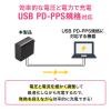 USB PD対応AC充電器(PD65W・Type-Cケーブル付き)