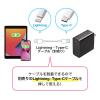 USB PD対応AC充電器(PD65W・Type-Cケーブル付き)