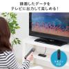 ビデオキャプチャー AV接続 HDMI接続 デジタル保存 ビデオテープ テープダビング モニター確認 USB/SD保存 HDMI出力