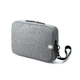 【アウトレット】薄型ガジェットポーチ Mサイズ グレー