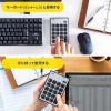 Bluetoothテンキー 薄型 パンタグラフキー 電池式