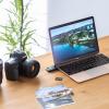 【処分特価】UHS-II対応 SDカードリーダー 5Gbps USB Type-Cコネクタ