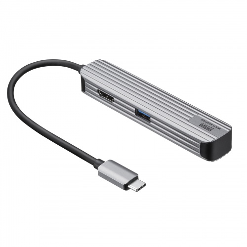 【処分特価】USB Type-Cマルチ変換アダプタ HDMI SD/microSDカードリーダー付き