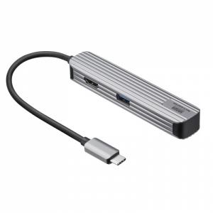【処分特価】USB Type-Cマルチ変換アダプタ HDMI SD/microSDカードリーダー付き