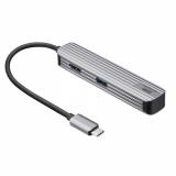 【処分特価】USB Type-Cマルチ変換アダプタ HDMI SD/microSDカードリーダー付き