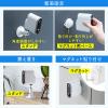 ネットワークカメラ 屋外用 IP65 電源不要 Wi-Fi 無線 防犯 夜間撮影 動体検知 相互音声会話 SDカード録画 スマホ通知 ホワイト